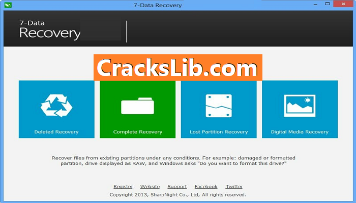7-Data Recovery Serial Key