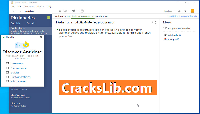 Antodote 11 License Key