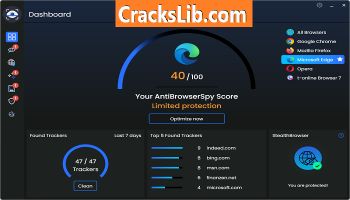 Abelssoft AntiBrowserSpy License Key