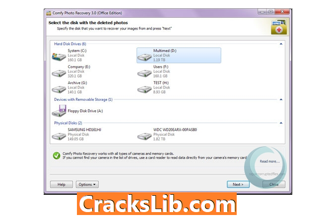 Comfy Photo Recovery Registration Key