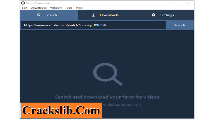 SnapDownloader Crack