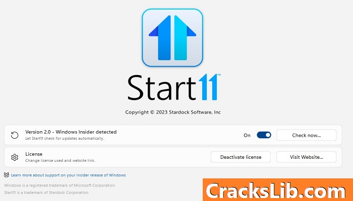 Stardock Start11 License Key