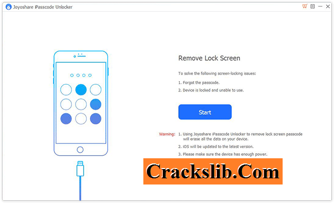 Joyoshare iPasscode Unlocker Crack