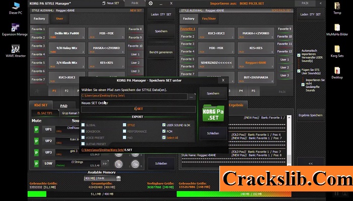 KORG PA Manager Crack