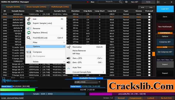 KORG PA Manager Crack